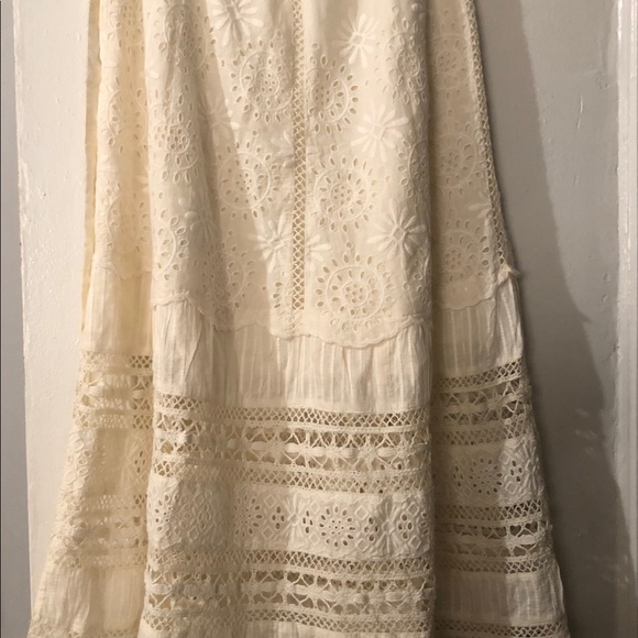 Loveshackfancy Rose Maxi Eyelet Skirt - Picture 5 of 12